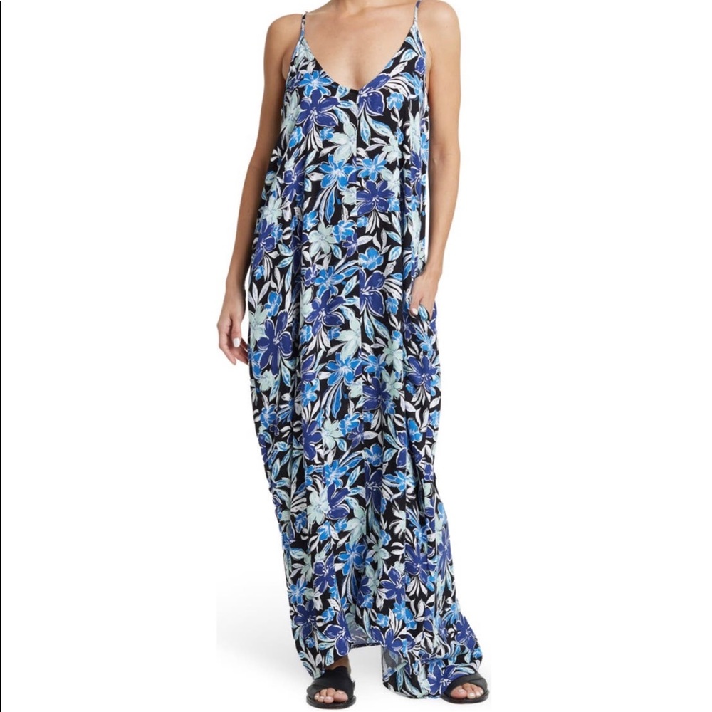 LoveStitch Printed Maxi Dress - Picture 1 of 3